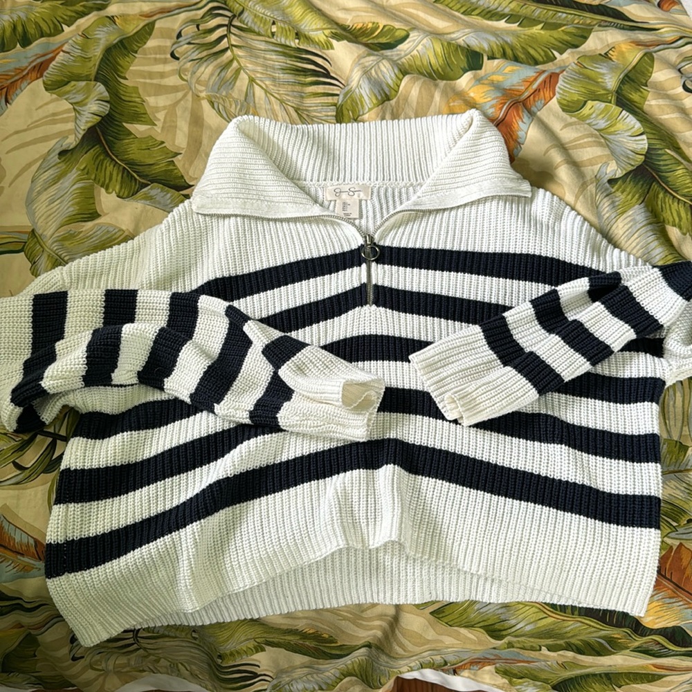 Jessica Simpson quarter zip